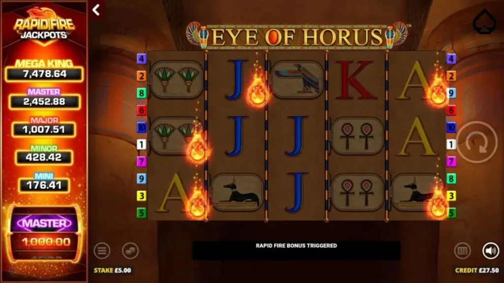 Eye of Horus Not on GamStop