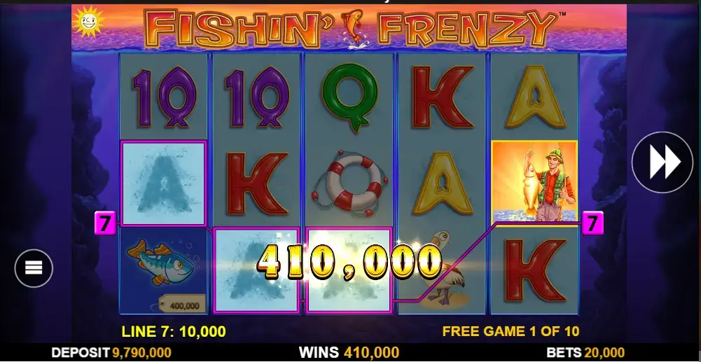 Fishin Frenzy Not on GamStop