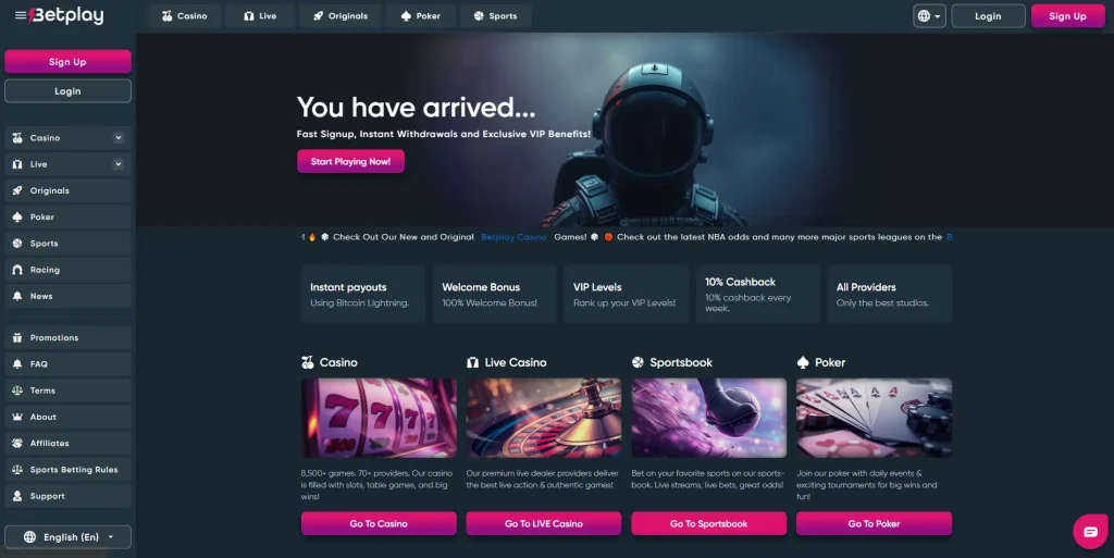 Best Non GamStop Sites UK 2026 | Top Casinos 26 Betplay